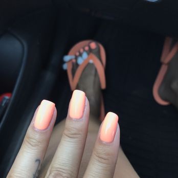 Q Nails - Perfect gel mani and regular pedi. Gel color and regular color are spot on - Waxing Near Me - Glendale, California Q Nails - Perfect gel mani and regular pedi. Gel color and regular color are spot on - Waxing Near Me - Glendale, California