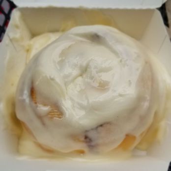 Cinnaholic - Almond frosting cinnaroll - Desserts Near Me - Atlanta, Georgia Cinnaholic - Almond frosting cinnaroll - Desserts Near Me - Atlanta, Georgia
