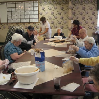 Countryside Care Centre - Making Cookies with the Residents - Physical Therapy Near Me - Aurora, Illinois
