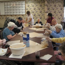 Countryside Care Centre - Making Cookies with the Residents