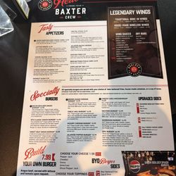 Boulder Tap House - Menu