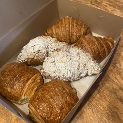 Village Baking Co - Jalapeño cheddar | almond | plain croissants
