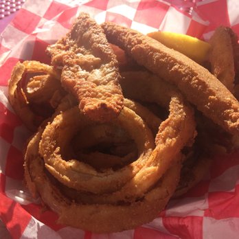 Sara's - Perch and onion rings - Burgers Near Me - Erie, Pennsylvania Sara's - Perch and onion rings - Burgers Near Me - Erie, Pennsylvania