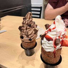 Fresh Pastry Cones