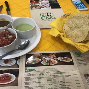 La Chata - Chips and salsa - Mexican Near Me - Guadalajara, JAL