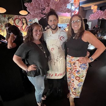 pastaRAMEN - Chef Robbie Felice with former teacher - Italian Near Me - Montclair, New Jersey pastaRAMEN - Chef Robbie Felice with former teacher - Italian Near Me - Montclair, New Jersey