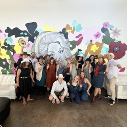 New Boots Line Dancing - We love this mural just outside of our new studio location!