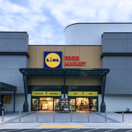 Lidl Grocery Store at The Mall in Columbia, Maryland.