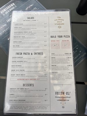 Menu photo 2 Homegrown Tap & Dough Denver, CO Menu photo 2 Homegrown Tap & Dough Denver, CO