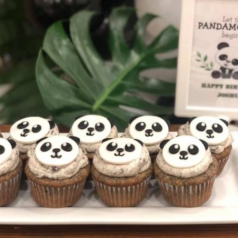 Cupcake Inn - Panda- themed Cookies & Cream cupcakes - Desserts Near Me Cupcake Inn - Panda- themed Cookies & Cream cupcakes - Desserts Near Me
