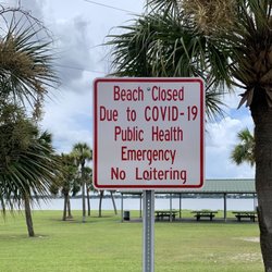 North beach - Beach area closed