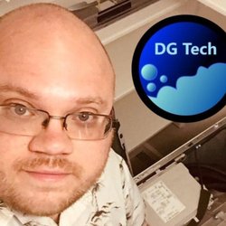 DG Tech - Best appliance repair company. Washer repair on a background