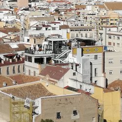 La Terraza de la Alcazaba - Blick von der Alcazaba auf die Location