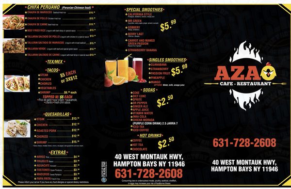 Menu photo 6 AZAO Hampton Bays, NY