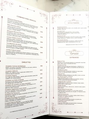 Menu photo 5 Princess Tea Party Tijuana, BCN Menu photo 5 Princess Tea Party Tijuana, BCN