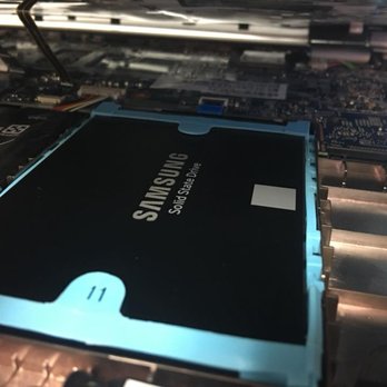 GTech - Upgrading to a Solid State Drive (SSD) can make your slower laptop regain some speed! Here's a brand new Samsung SSD freshly installed in ou - Data Recovery Near Me - Santa Maria, California GTech - Upgrading to a Solid State Drive (SSD) can make your slower laptop regain some speed! Here's a brand new Samsung SSD freshly installed in ou - Data Recovery Near Me - Santa Maria, California
