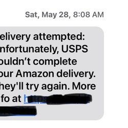 US Post Office - Who knows why this one couldn't be delivered. Inadequate service maybe?