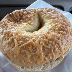 Java Jungle - Cheese bagel