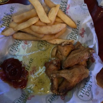 Three Dollar Cafe - Well I'm going to start off by saying i got wet fries they was all in the juice of the hot wings which made them very mushy not satisfied - Sports Bars Near Me - Chamblee, Georgia Three Dollar Cafe - Well I'm going to start off by saying i got wet fries they was all in the juice of the hot wings which made them very mushy not satisfied - Sports Bars Near Me - Chamblee, Georgia