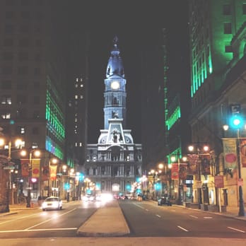 Philadelphia - Beautiful Center City at night! - Local Flavor Near Me