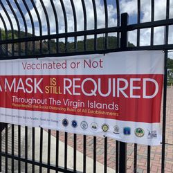 Crown Bay Shopping Center - Masks are still required