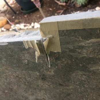 Sdstone Studio - This corner had the rounded finished edge that couldn't be used due to bad measurments and cuts - Kitchen & Bath Near Me Sdstone Studio - This corner had the rounded finished edge that couldn't be used due to bad measurments and cuts - Kitchen & Bath Near Me