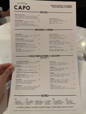 Menu photo 3 Pizza Capo McMinnville, OR