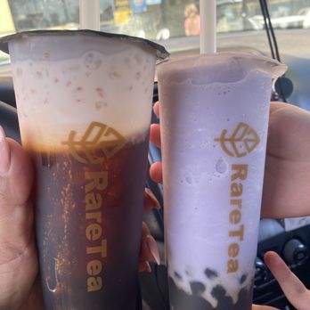 Raretea - Visalia - Thai milk Tea and taro smoothie - Bubble Tea Near Me - Visalia, California