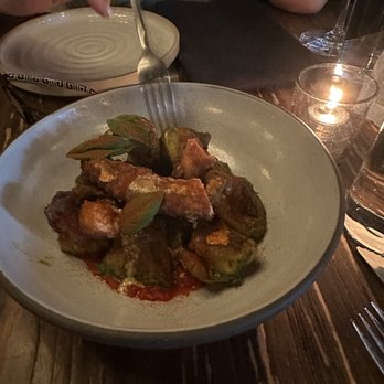 La lupa - Octopus (polpo) appetizer..    absolutely disappointed.  You were served a plate of potatoes with a half of ONE tentacle. - Desserts Near Me - Manalapan, New Jersey