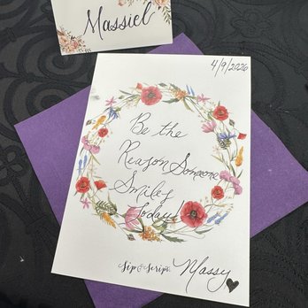 Scripted by Steph - Calligraphy Near Me
