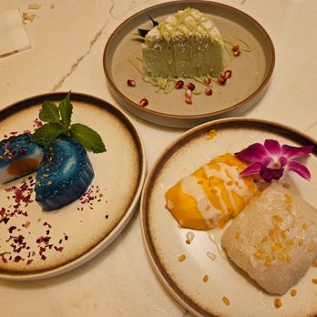 Southeast Impression - Pandan Castella Cake, Starry Starry Night Jello Cake and Mango Sticky Rice - Thai Near Me - Fairfax, Virginia Southeast Impression - Pandan Castella Cake, Starry Starry Night Jello Cake and Mango Sticky Rice - Thai Near Me - Fairfax, Virginia