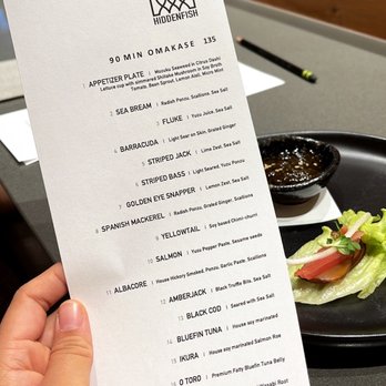 Hidden Fish - Menu 05/01/2022 - Sushi Bars Near Me - San Diego, California Hidden Fish - Menu 05/01/2022 - Sushi Bars Near Me - San Diego, California