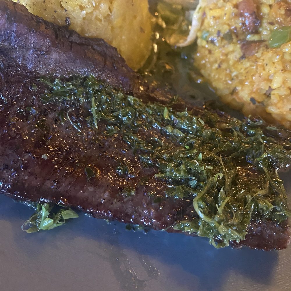 La Verguenza - Skirt steak with Mofongo - Caribbean Near Me - San Juan, Puerto Rico La Verguenza - Skirt steak with Mofongo - Caribbean Near Me - San Juan, Puerto Rico