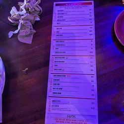Zandra's Taqueria - Menu