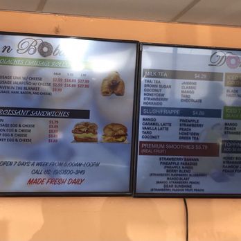 Donuts N Boba - Menu options - Bubble Tea Near Me - El Paso, Texas