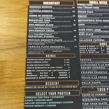 TacosLand - Menu - Tacos Near Me - Kent, Washington