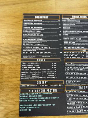 Menu photo 3 TacosLand Kent, WA