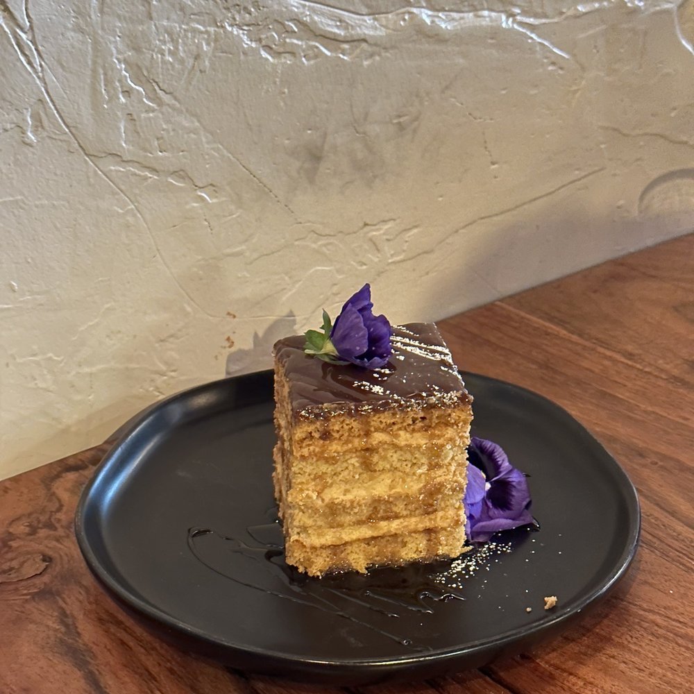 Dediko - Honey cake - IG @bougiefoodieboi - Georgian Near Me - Vancouver, Washington Dediko - Honey cake - IG @bougiefoodieboi - Georgian Near Me - Vancouver, Washington