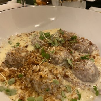 Bistro 135 - Mushroom beef ravioli w/ sage sauce - Italian Near Me - Tracy, California