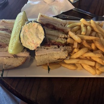 The Ark Pub & Eatery - Turkey Club Sandwich with Fries - Pubs Near Me - Point Pleasant Beach, New Jersey The Ark Pub & Eatery - Turkey Club Sandwich with Fries - Pubs Near Me - Point Pleasant Beach, New Jersey