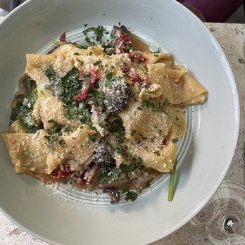 Celadon - Soy - braised Crispy Pork Belly with pasta - Seafood Near Me - Napa, California