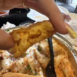Mac and cheese bites Mac and cheese bites