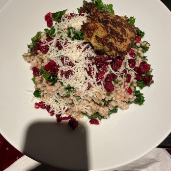 Page Road Grill - Grain Salad with Crab Cakes - New American Near Me - Durham, North Carolina