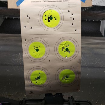 L.A. Progressive Shooters - Top corners were my first warm-ups. Bottom right corner was the final! Crazy improvement! - Firearm Training Near Me - Artesia, California