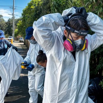Hero Pests Control - Our team gears up in full suits to safely remove contaminated insulation--prioritizing health, cleanliness, and precision. - Pest Control Near Me