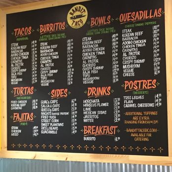 Bandit Taco - Mexican Near Me - Leesburg, Virginia Bandit Taco - Mexican Near Me - Leesburg, Virginia