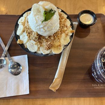 Sul & Beans - First banana bingsu we had - Desserts Near Me - Las Vegas, Nevada