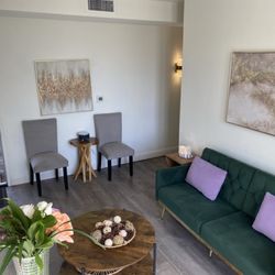 The Lux Day Spa - Front seats