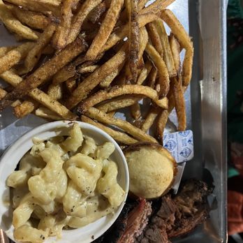 Union Station Smoke House - a tray of food - Smokehouse Near Me - Durand, Michigan