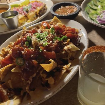 Ay Mi Pa - Ahi tuna nachos mini quesabirrias  elote bites aquachiles - Sushi Bars Near Me - Bakersfield, California